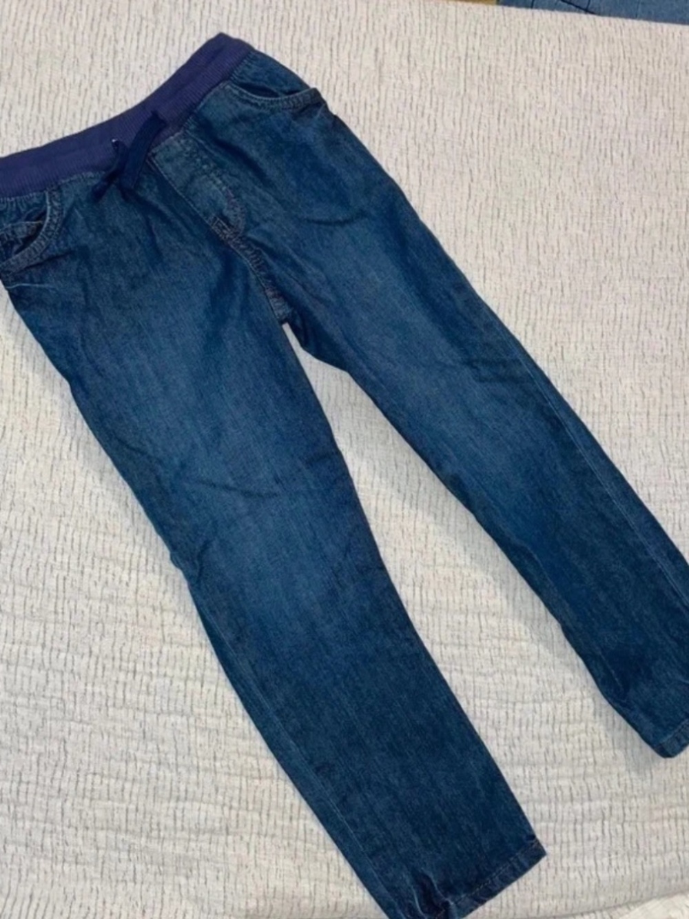 Boys Carter's Size 6 Denim Jeans Pull On NWOT